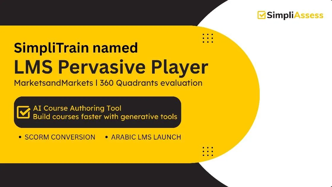 SimpliTrain Named LMS Pervasive Player — Sep 2026